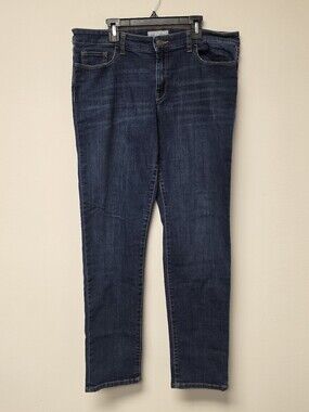 Banana Republic Skinny Fit Dark Wash denim Blue Jeans 14 / 32